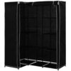Image de vidaXL Armoire d'angle noire 130 x 87 x 169 cm