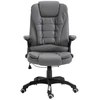 Image de vidaXL Chaise de bureau anthracite similicuir