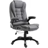 Image de Chaise De Bureau Anthracite Similicuir Vidaxl