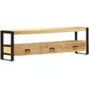 Image de Vidaxl - Meuble Tv 150x30x45 Cm Bois Solide De Manguier