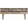 Image de vidaXL Buffet 140×30×60 cm bois massif mangue