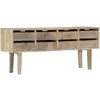 Image de Vidaxl - Buffet 140x30x60 Cm Bois De Manguier Massif