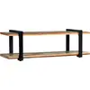 Image de vidaXL Étagère TV 130x40x40 cm Vieux bois massif