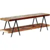 Image de Vidaxl - Meuble Tv 160x40x50 Cm Bois De Récupération Massif