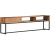 Image de vidaXL Armoire TV 160×30×45 cm en bois massif d'acacia
