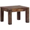 Image de vidaXL Table basse 50×50×35 cm bois massif mangue