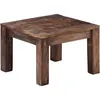 Image de Vidaxl - Table Basse 50x50x35 Cm Bois De Manguier Massif