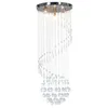 Image de Plafonnier Avec Perles De Cristal Argenté Spirale G9 Vidaxl