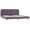 Image de vidaXL Cadre de lit taupe tissu 180x200 cm
