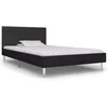 Image de Vidaxl - Cadre De Lit Sans Matelas Noir Tissu 90x200 Cm