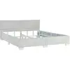 Image de Cadre De Lit Gris Rotin Naturel 160 X 200 Cm Vidaxl