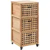 Image de Vidaxl - Armoire De Salle De Bains 41x41x91 Cm Bois De Noyer Massif