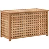 Image de Coffre De Blanchisserie 77,5x37,5x46,5 Cm Bois Massif De Noyer