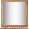 Image de vidaXL Miroir de salle de bain 60×12×62 cm Noyer massif