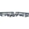 Image de Salon De Jardin Palette 6 Pcs Bois Gris Vidaxl
