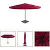 Image de Vidaxl - Parasol De Jardin Avec Base Portable Rouge