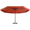 Image de vidaXL Parasol avec pied de parasol portable Terracota