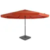 Image de Vidaxl - Parasol Avec Base Portable Terre Cuite