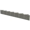 Image de vidaXL Mur de gabions Acier galvanisé 450×30×50 cm