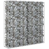 Image de vidaXL Mur en gabion avec couverture Acier galvanisé 80×20×100 cm