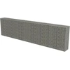 Image de vidaXL Mur de gabions avec couverture Acier galvanisé 600×50×150 cm