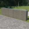 Image de Vidaxl - Mur À Gabion Avec Couvercles Acier Galvanisé 600 X 50 X 150 Cm