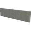 Image de vidaXL Mur de gabions avec couverture Acier galvanisé 600×30×150 cm