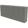 Image de vidaXL Mur de gabions avec couverture Acier galvanisé 300×50×150 cm