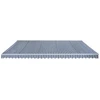 Image de vidaXL Store banne 600 cm bleu/blanc