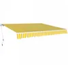Image de Vidaxl - Auvent Pliable Manuel 600 Cm Jaune/blanc