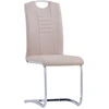Image de vidaXL Chaise cantilever 2 pcs. Marron cappuccino Similicuir