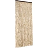 Image de vidaXL Rideau moustiquaire Beige 90x220 cm Chenille