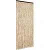 Image de vidaXL Rideau moustiquaire Beige 100x220 cm Chenille
