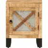 Image de vidaXL Table de nuit 40 x 30 x 50 cm Bois de manguier massif