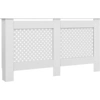 Image de vidaXL Cache-radiateur blanc 152x19x81,5 cm MDF