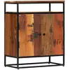 Image de Vidaxl - Crédenza 60x35x76 Cm En Bois Rustique Avec Tiroir Central Et Étage Supérieur