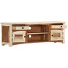 Image de vidaXL Armoire TV 120x30x40 cm Vieux bois massif