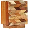 Image de Table De Chevet 40 X 30 X 50 Cm Bois De Récupération Massif Vidaxl