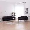 Image de Vidaxl - Ensemble De Canapé 2 Pcs Tissu Noir