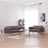 Image de Vidaxl - Ensemble De Canapé 2 Pcs Tissu Taupe