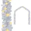 Image de Guirlande De Noël Avec Lumières Led 10 M Blanc