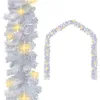 Image de Guirlande De Noël Avec Lumières Led 20 M Blanc Vidaxl