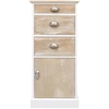 Image de vidaXL Armoire d'appoint 38x28x86 cm Bois massif de paulownia