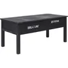Image de Table Basse Noir 100x50x45 Cm Bois Vidaxl