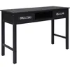 Image de Table Console Noir 110x45x76 Cm Bois