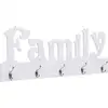 Image de Vidaxl Wall Mounted Coat Rack Family 74x29,5 Cm