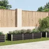 Image de Vidaxl - Lit Surélevé De Jardin Anthracite 240x80x45 Cm Acier Galvanisé