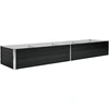 Image de vidaXL Lit surélevé de jardin Anthracite 320 x 80 x 45 cm Acier galvanisé