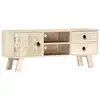 Image de Vidaxl - Meuble Tv 110x30x44 Cm Bois Massif De Manguier