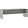 Image de vidaXL Armoire TV gris béton 120x40x40 cm Bois composite